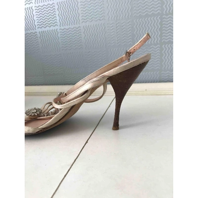 Pre-owned Kurt Geiger Leather Sandal In Pink