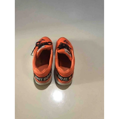 Pre-owned Nike Air Max 1 Trainers In Orange
