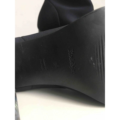 Pre-owned Rodebjer Black Ankle Boots