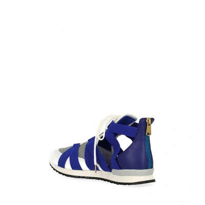 Pre-owned Vionnet Blue Leather Trainers