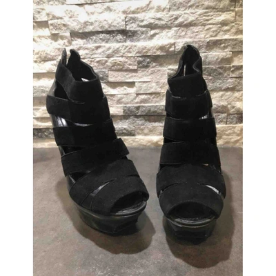 Pre-owned Barbara Bui Black Leather Heels