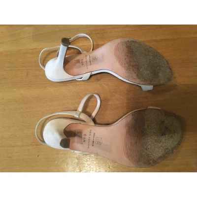 Pre-owned Ann Taylor Sandal In Pink