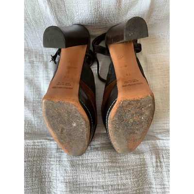 Pre-owned Vanessa Bruno Brown Leather Heels