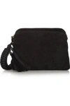 THE ROW Suede clutch