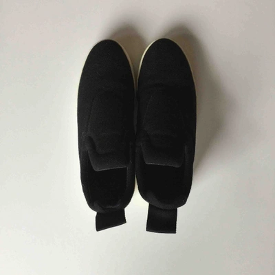 CELINE Pre-owned Cloth Trainers In Black