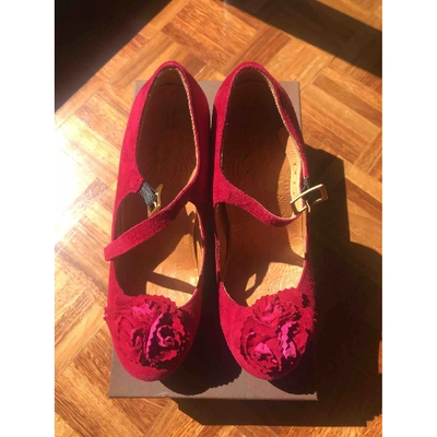 Pre-owned Chie Mihara Heels In Pink