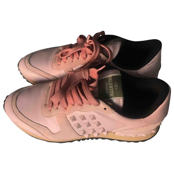 pink valentinos trainers