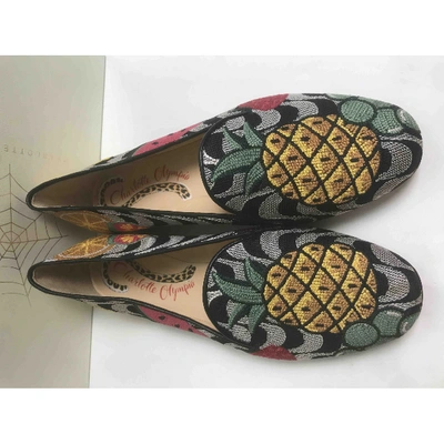 Pre-owned Charlotte Olympia Multicolour Cloth Flats