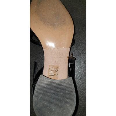 Pre-owned Claudie Pierlot Black Leather Sandals