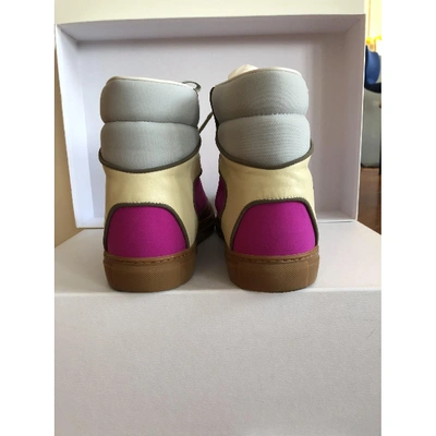 Pre-owned Balenciaga Arena Multicolour Leather Trainers