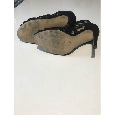 Pre-owned Catherine Catherine Malandrino Sandals In Black