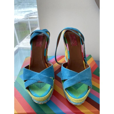 Pre-owned Valentino Garavani Sandals In Multicolour