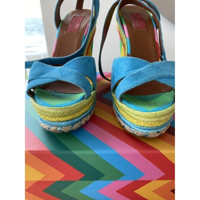 Pre-owned Valentino Garavani Sandals In Multicolour