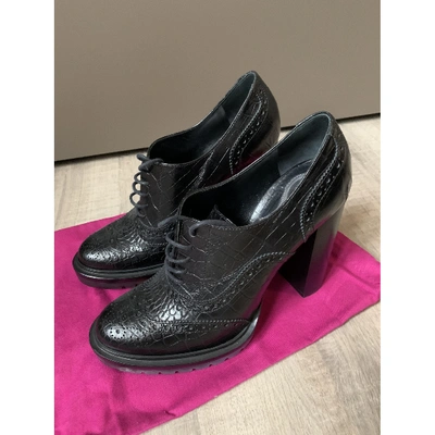Pre-owned Etro Leather Heels In Black