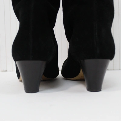 Pre-owned Isabel Marant Étoile Black Suede Boots