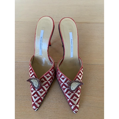 Pre-owned Diego Dolcini Cloth Heels In Multicolour