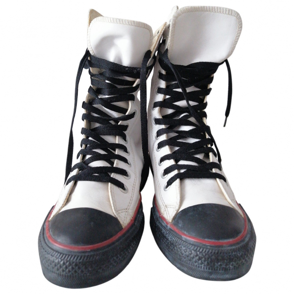 converse leather ankle boots