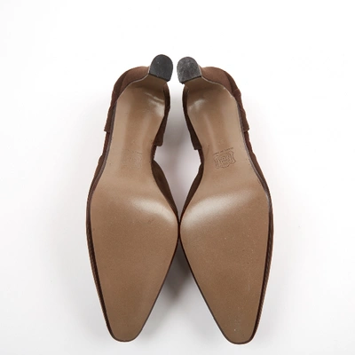 Pre-owned Valentino Garavani Cloth Heels In Brown