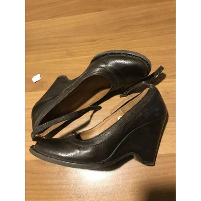 Pre-owned Fiorentini + Baker Leather Heels In Brown