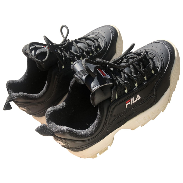 patent leather fila