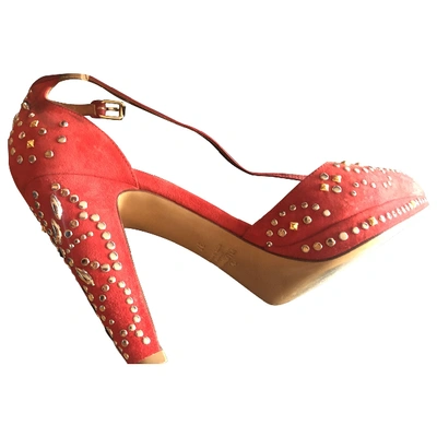 Pre-owned Valentino Garavani Sandals In Red