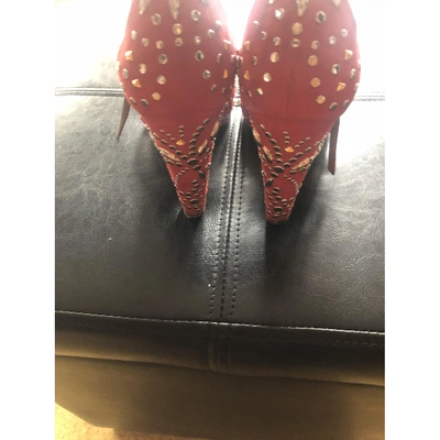 Pre-owned Valentino Garavani Sandals In Red