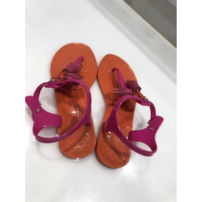 Pre-owned Juicy Couture Sandals In Pink