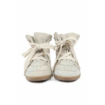 Pre-owned Isabel Marant Betty Trainers In White