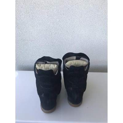 Pre-owned Isabel Marant Bayley Trainers In Black