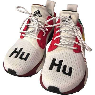 Pre-owned Adidas X Pharrell Williams Nmd Hu Leather Trainers In Multicolour