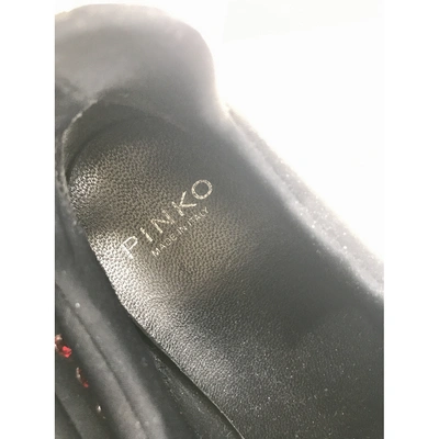 Pre-owned Pinko Black Trainers