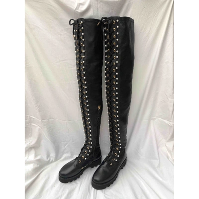 Pre-owned Altuzarra Black Leather Boots