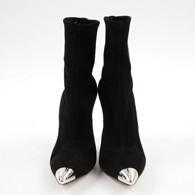 Pre-owned Gianvito Rossi Black Suede Ankle Boots