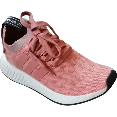 Pre-owned Adidas Originals Pureboost Cloth Trainers In Pink