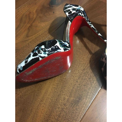 Pre-owned Christian Louboutin Multicolour Patent Leather Heels
