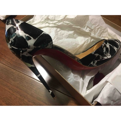 Pre-owned Christian Louboutin Multicolour Patent Leather Heels