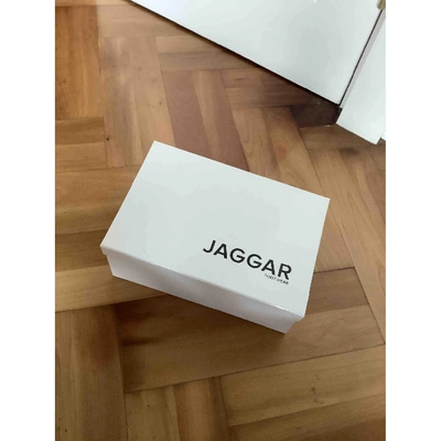 Pre-owned Jaggar Leather Heels In Black