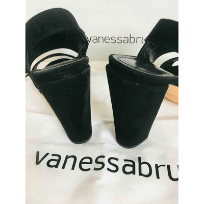 Pre-owned Vanessa Bruno Sandals In Black