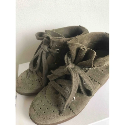 Pre-owned Isabel Marant Betty Trainers In Green