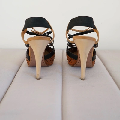 Pre-owned Vionnet Leather Heels In Multicolour
