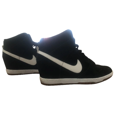 Pre-owned Nike Sb Dunk  Trainers In Black