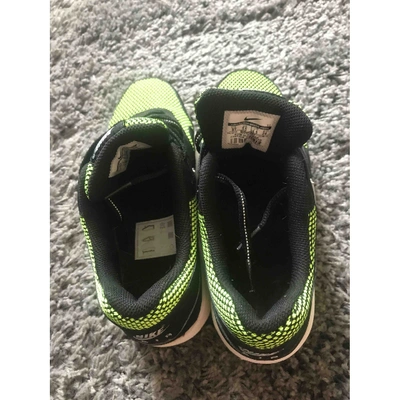 Pre-owned Nike Air Max Trainers In Green