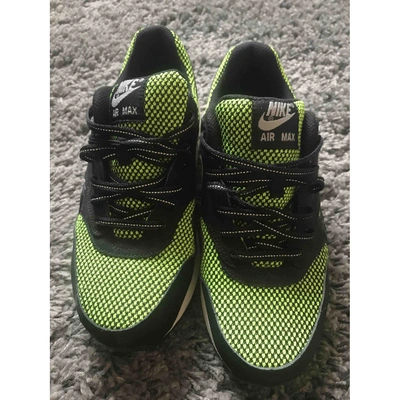 Pre-owned Nike Air Max Trainers In Green