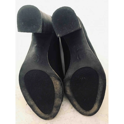 Pre-owned Bruno Bordese Black Leather Heels