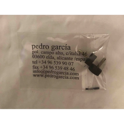 Pre-owned Pedro Garcia Sandals In Black