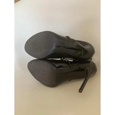 Pre-owned Laurence Dacade Patent Leather Heels In Black