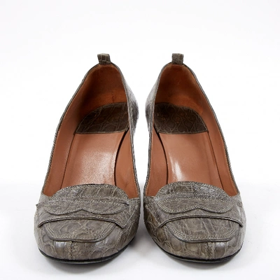 Pre-owned Laurence Dacade Leather Heels In Grey