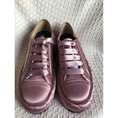 Pre-owned Marco De Vincenzo Cloth Trainers