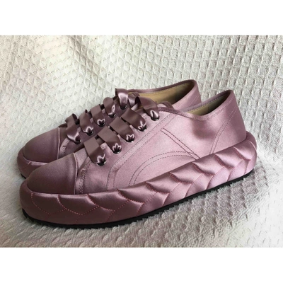 Pre-owned Marco De Vincenzo Cloth Trainers