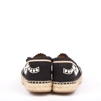 Pre-owned Fendi Cloth Espadrilles In Black